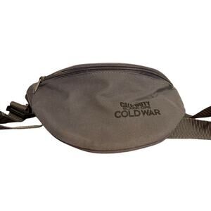 Call of duty video game Fanny pack waist bag gray w one big pocket.